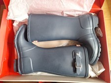 Children's Navy Hunter wellies