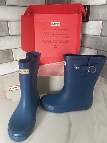 Hunter blue wellies - blue, boots