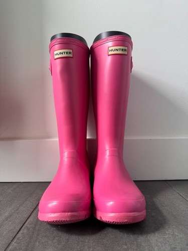 Pink hunter wellies original - pink,