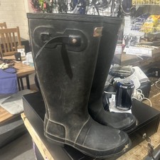 Hunter Wellies Black Kids Size