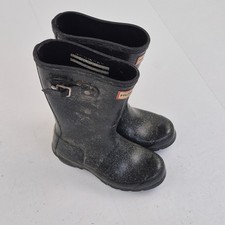 HUNTER Wellies 12 Black Girls