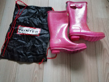 HUNTER Sparkly Pink Rubber